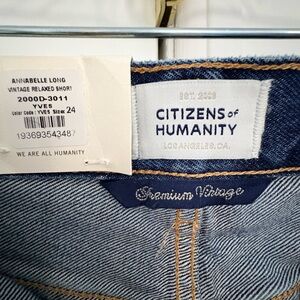 Citizens of Humanity Annabelle Long Shorts